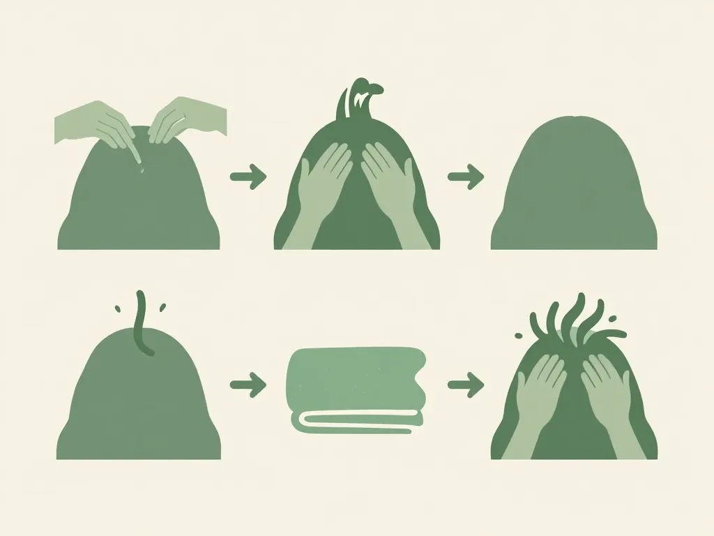 huile d ortie application cheveux cuir chevelu