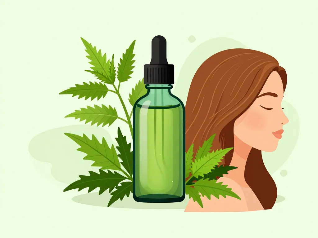 huile d ortie bienfaits cheveux peau