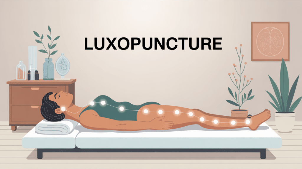 luxopuncture danger image vectorielle rassurante