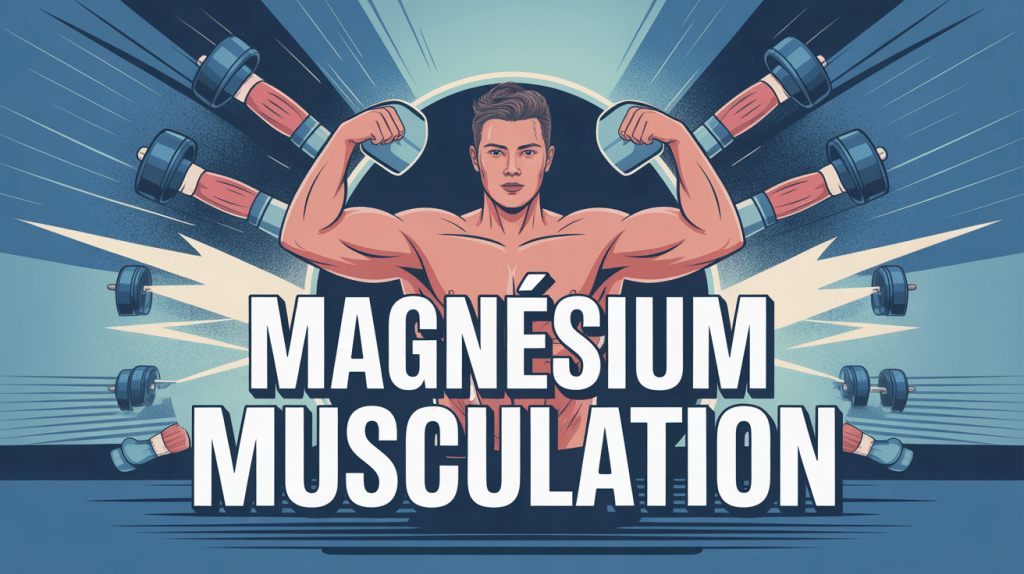illustration magnésium musculation énergie récupération