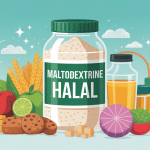 Illustration maltodextrine halal produits alimentaires conformes