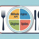 méthode api régime menu illustration assiette équilibrée
