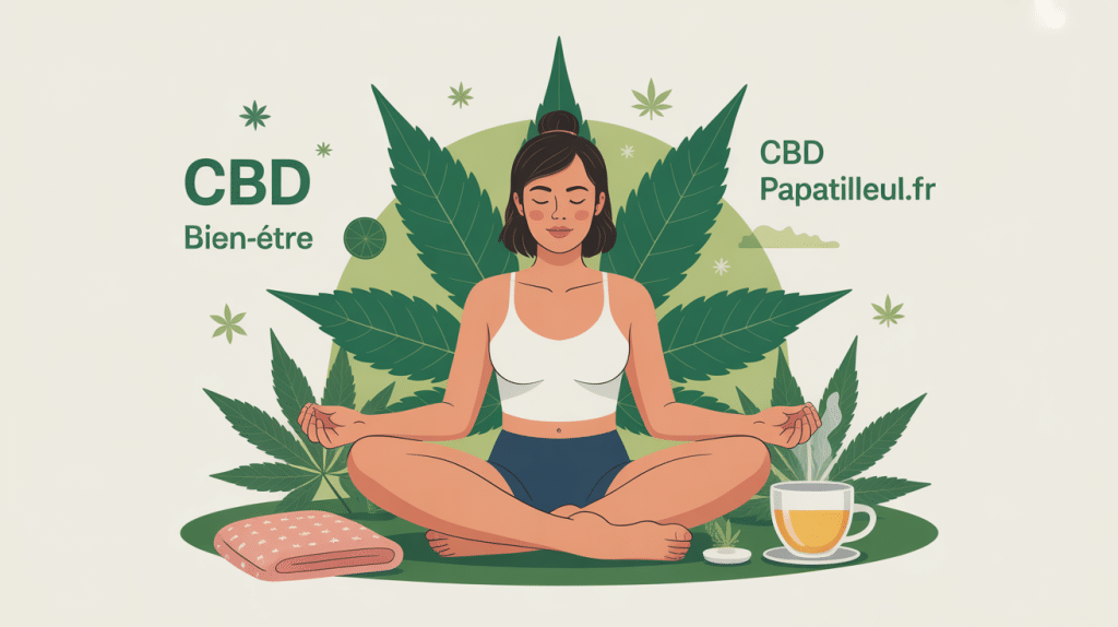 papatilleul.fr bienfaits cbd illustration détente stress sommeil