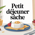 petit dejeuner seche bol fromage blanc flocons d’avoine amandes fruits