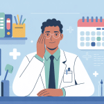 peut-on demander un arrêt de travail pour le lendemain illustration vectorielle