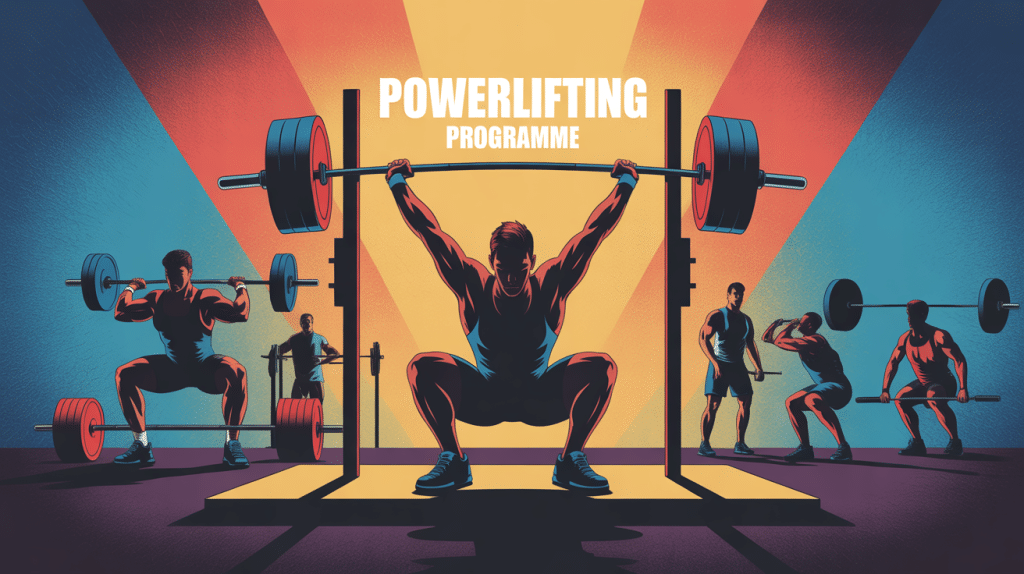 powerlifting programme podium squat bench deadlift