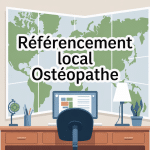 référencement local berger-osteopathe.fr illustration cabinet