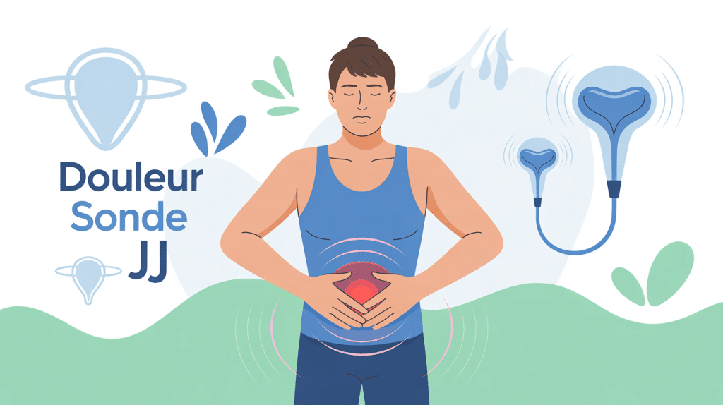 illustration sonde jj douleur insupportable et vie quotidienne