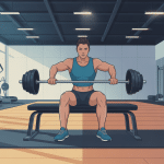 table de berger musculation en action gym moderne