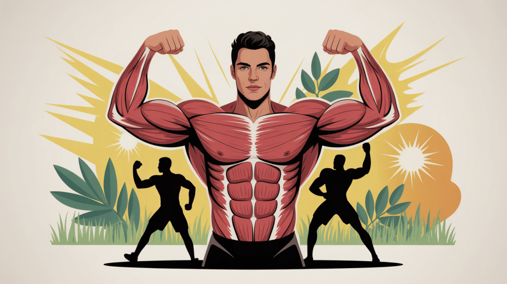 illustration trenorol construction musculaire sans steroide