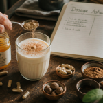 ashwagandha dosage par jour lait et épices