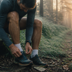 courir avant ou apres manger coureur lacets foret