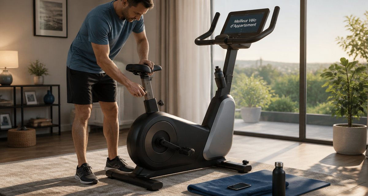 meilleur vélo d appartement ajustement selle