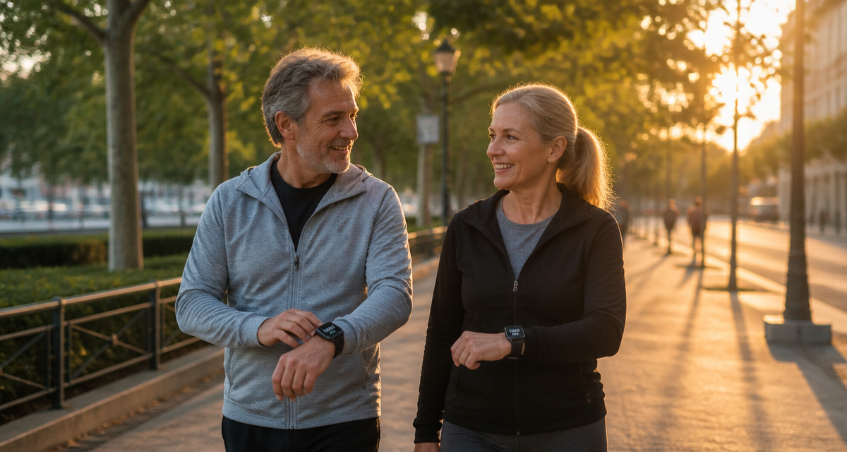 6000 pas par jour seniors marche santé