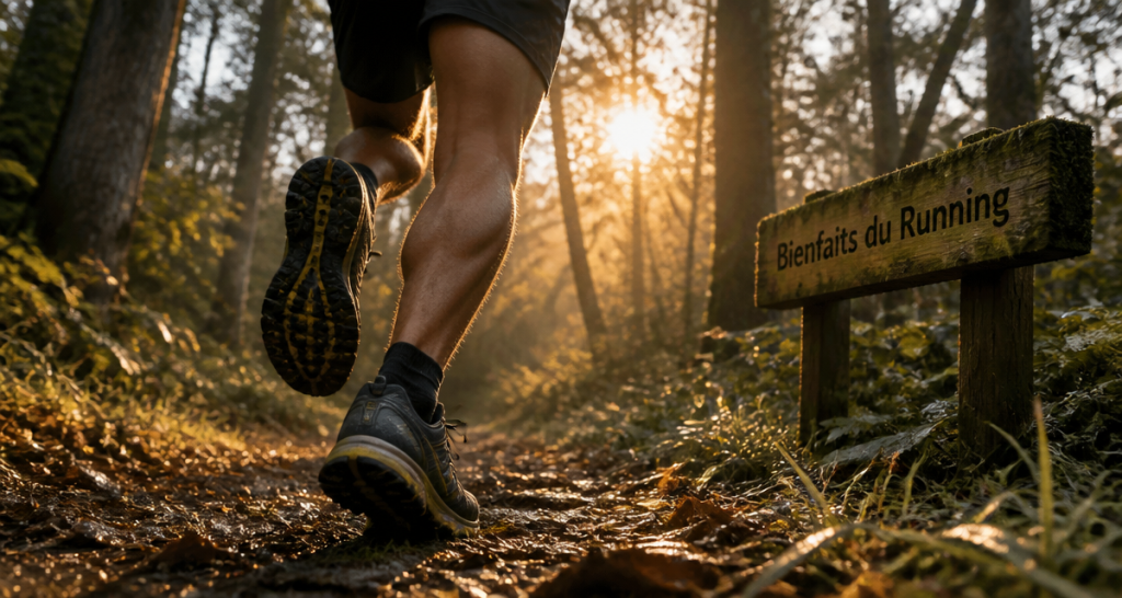 bienfaits de la course a pied coureur foret