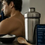 Créatine effet sur la peau, shaker et poudre 3 à 5 g/jour