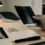 Discopathie dégénérative lombaire : radio et schéma de disque lombaire