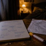 Hémochromatose et sommeil : excès de fer, carnet médical et prélèvement sanguin près du lit