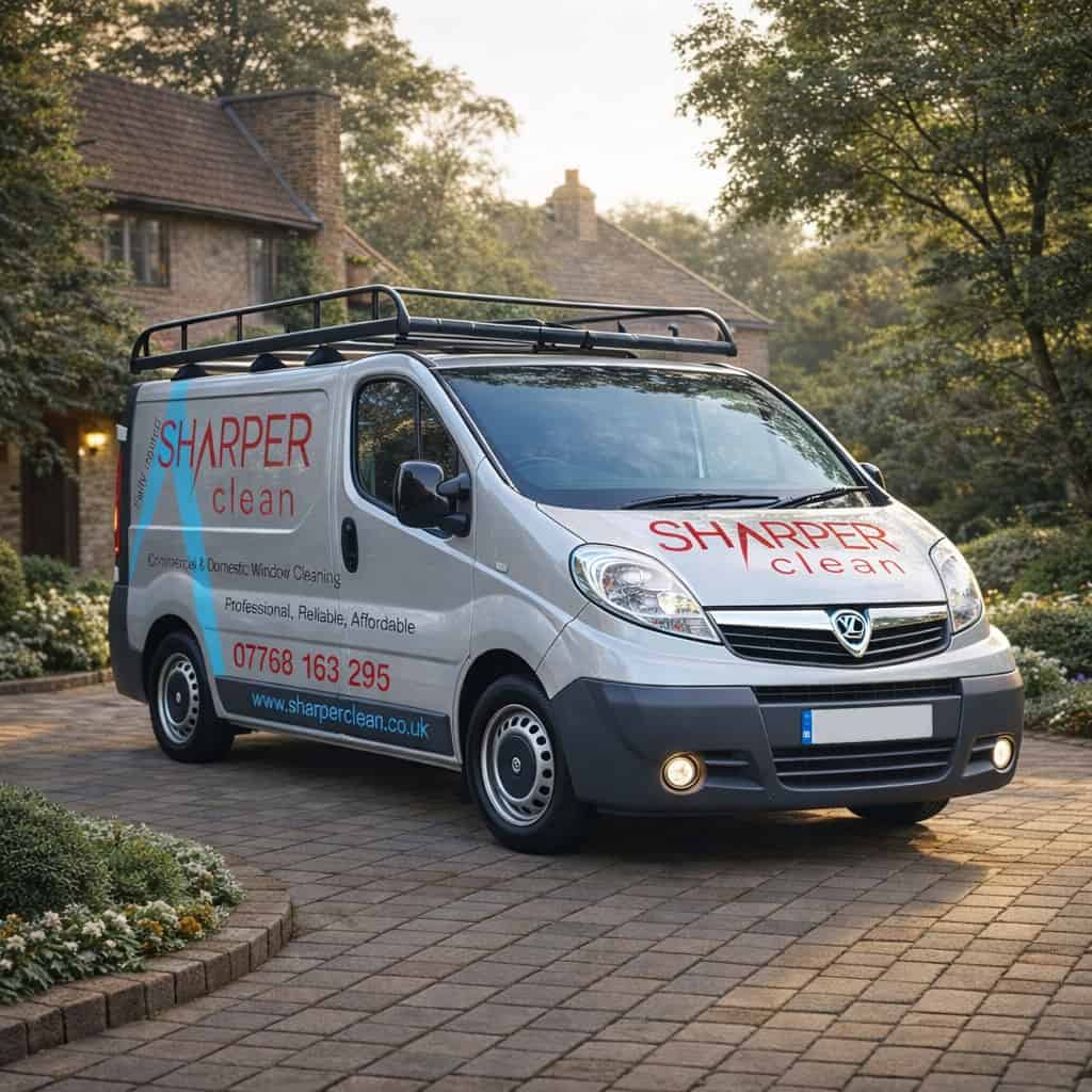 Sharper Clean - Window Cleaning Van