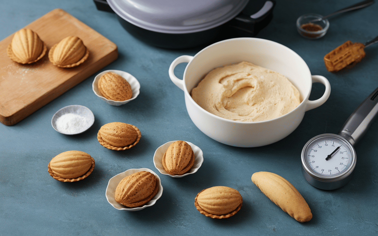 Préparation astuces madeleine sans sucre cuisine professionnelle