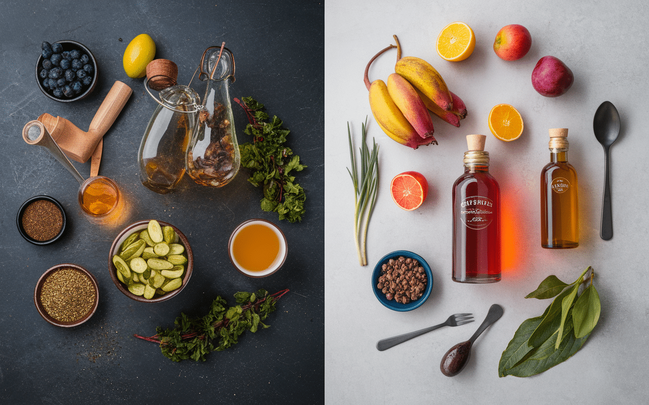 difference punch et planteur ingredients preparation