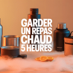 Conserver repas chaud 5h différents contenants