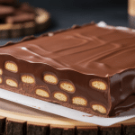 gâteau chocolat sans cuisson 3 ingrédients texture fondante