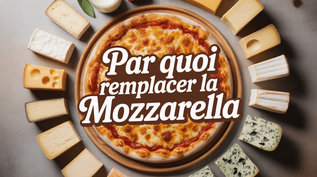 Photo pizza et fromages alternatives par quoi remplacer la mozzarella