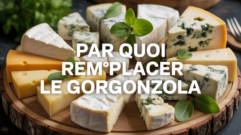 plateau par quoi remplacer le gorgonzola fromages bleus alternatives