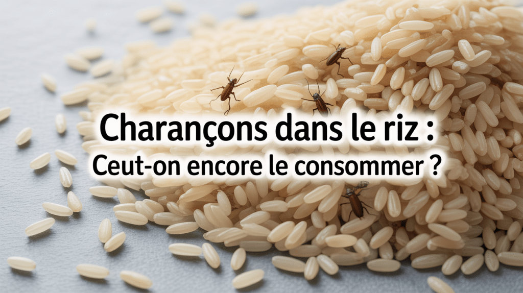 peut-on manger du riz avec des charançons grains et insectes