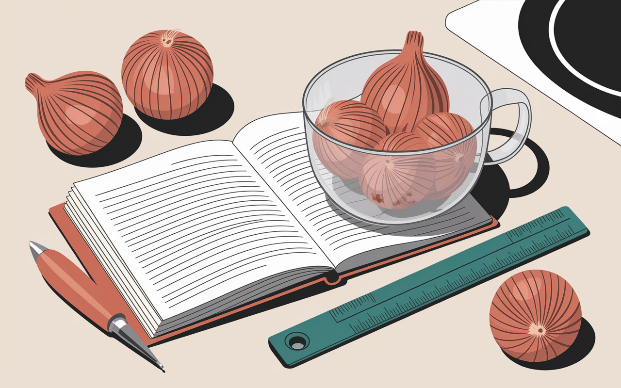 poid 1 oignon mesure tasse cuisine