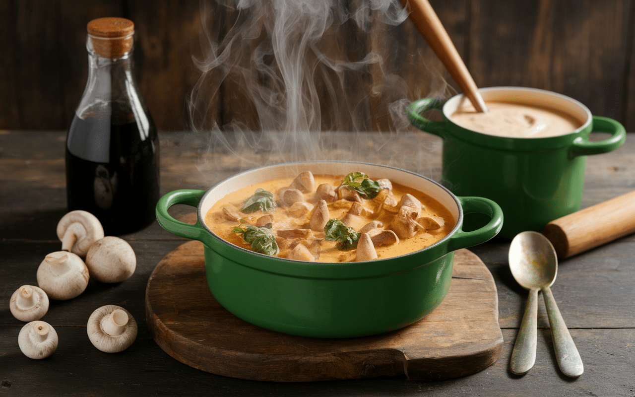 recette raie normande sauce crémeuse casserole