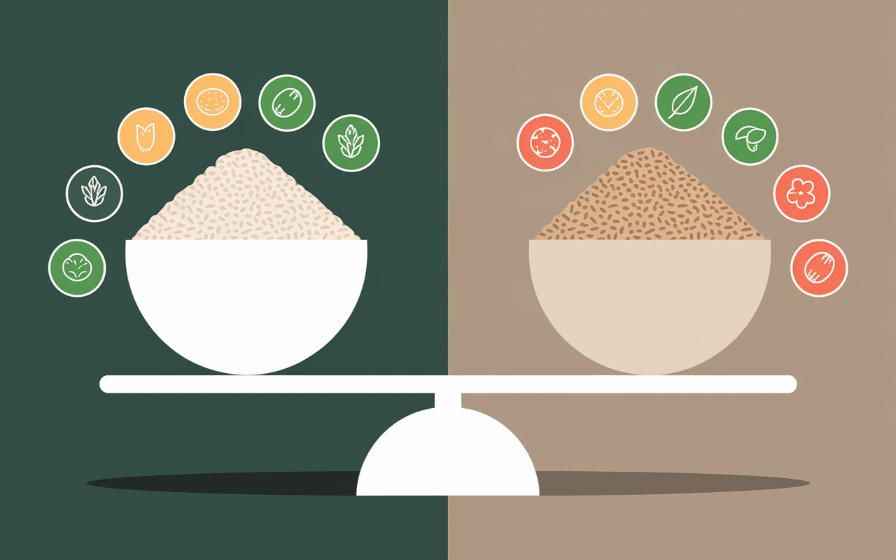 Remplacer farine blanche par farine semi complète balance nutrition