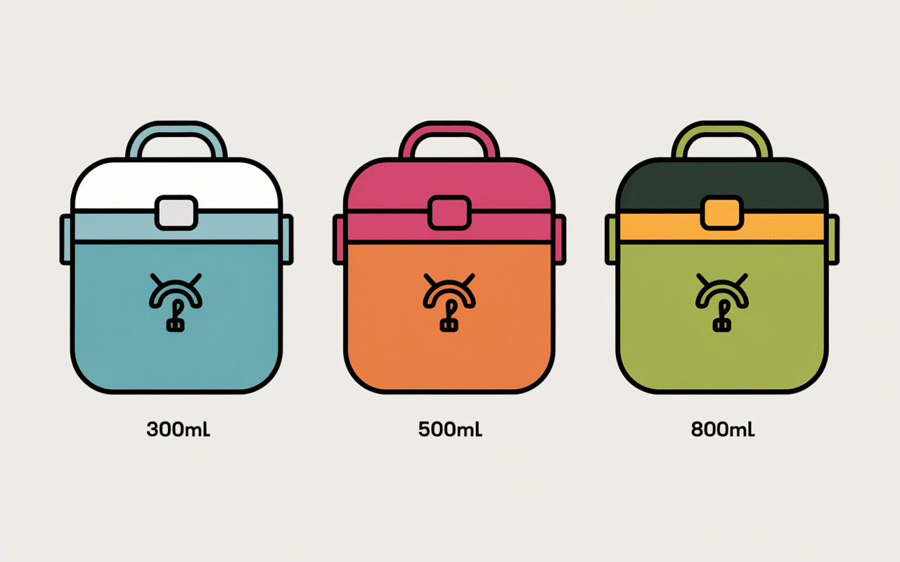 boîte repas isotherme chaud longue durée choix capacités tailles