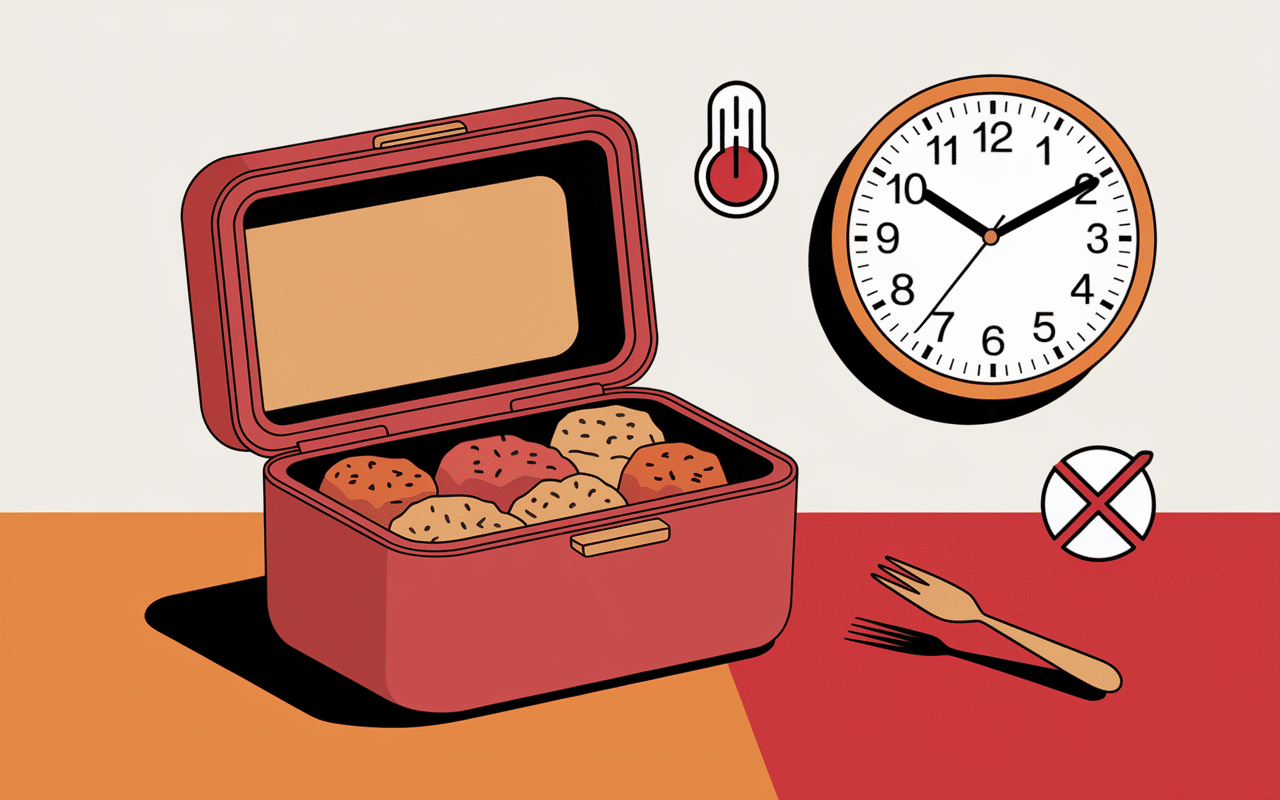 boîte repas isotherme chaud longue durée montre chaleur durable