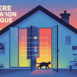 Chatière et isolation vue maison coupe thermique