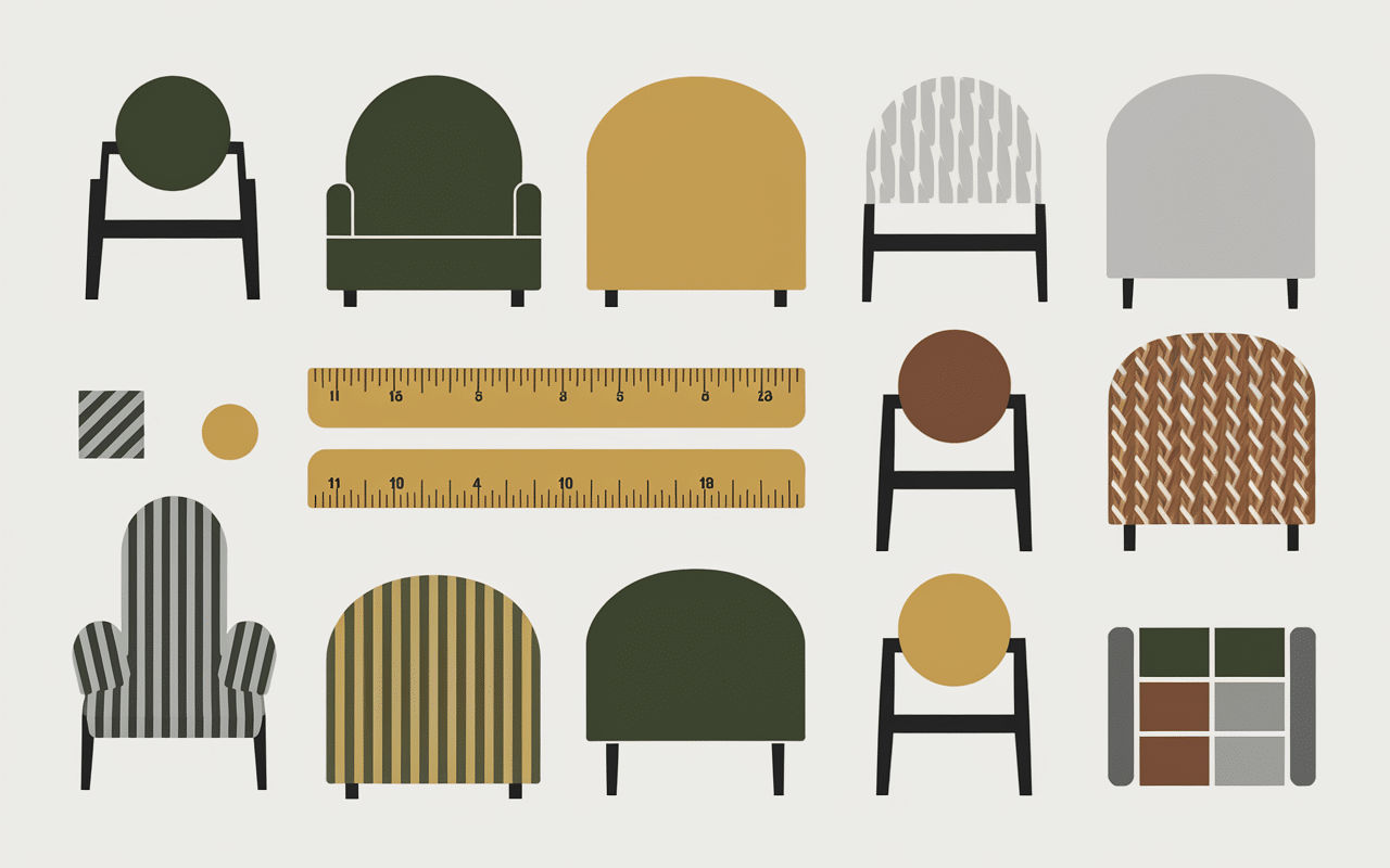 guide visuel choix housse de fauteuil extensible