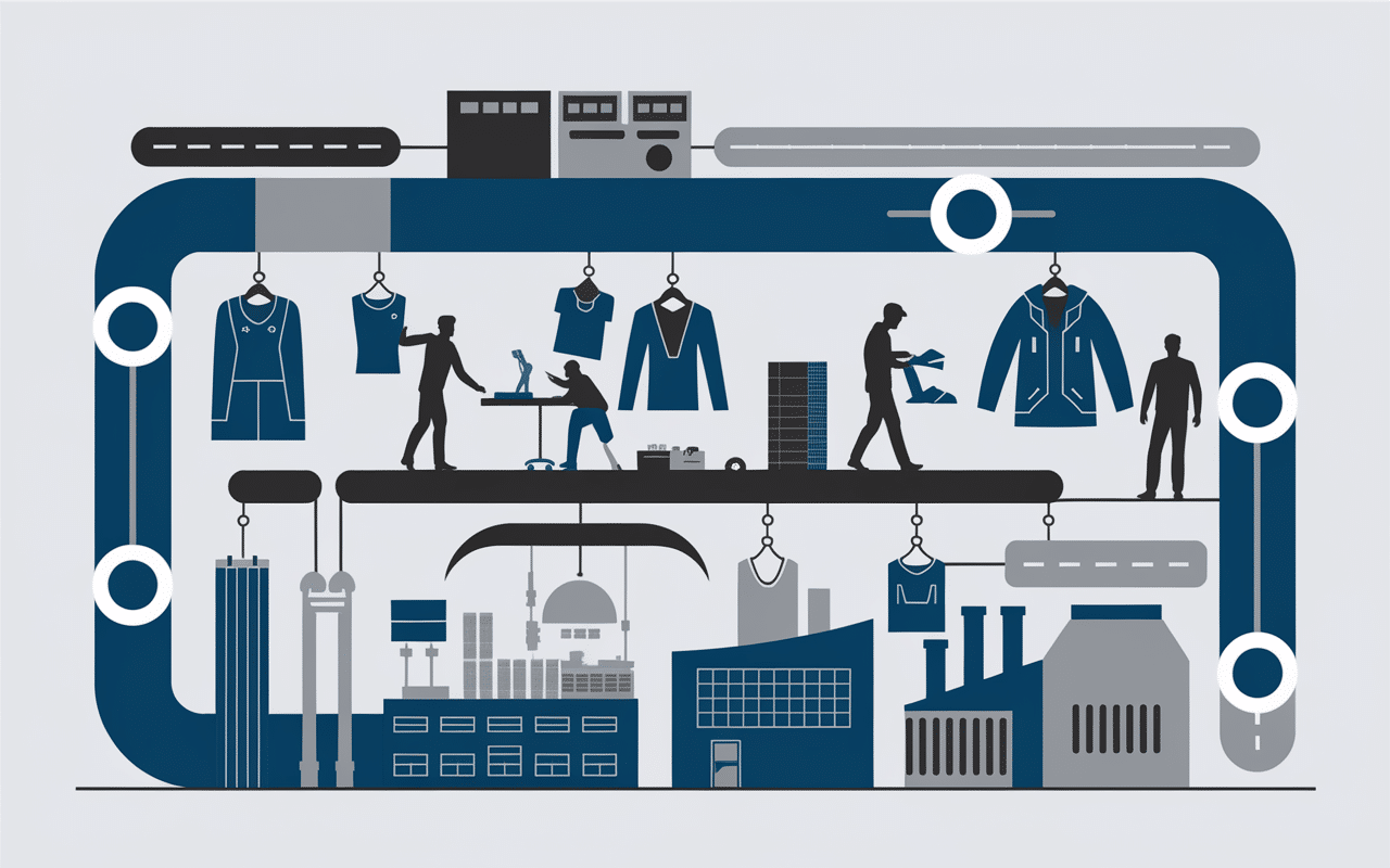 Origine Qui fabrique la marque Technical chaîne production