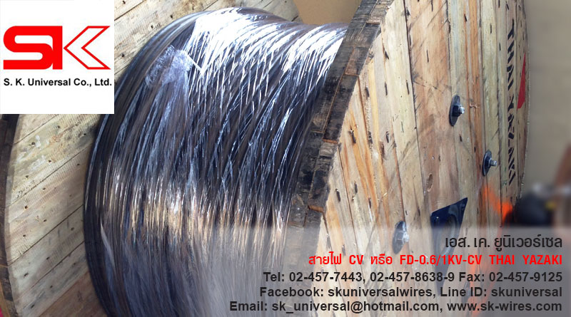 สาย FD-0.6/1 KV-CV สาย CV
