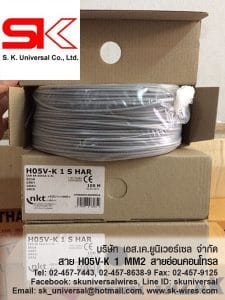 H05V-K 1 MM2 GREY