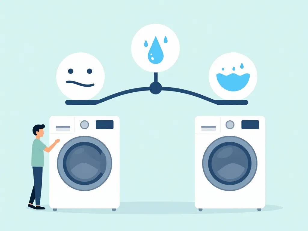 illustration critères achat lave linge top silencieux