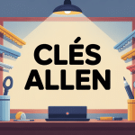 illustration stylisée clés allen sur établi