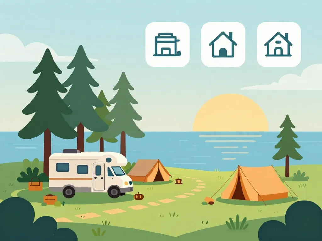 isolella camping location mobil-home hôtel près de la mer