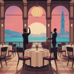 location restaurant alger visuel stylisé restaurant accueillant