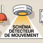 schema d'un detecteur de mouvement illustration fonctionnement