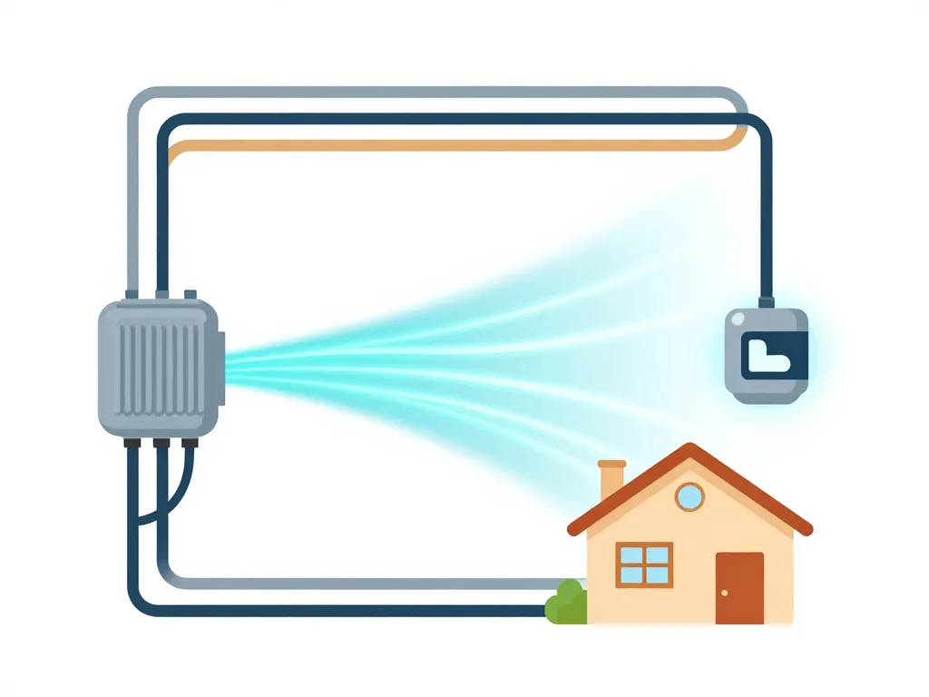 schéma circuit tension entre neutre et terre domestique