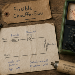 fusible pour chauffe eau outils diagnostic