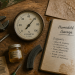 Garage humide hygromètre outils diagnostic