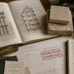 Réhabilitation de bâtiments anciens Paris plans et matériaux