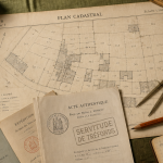 servitude de trefond vue plan cadastral et outils